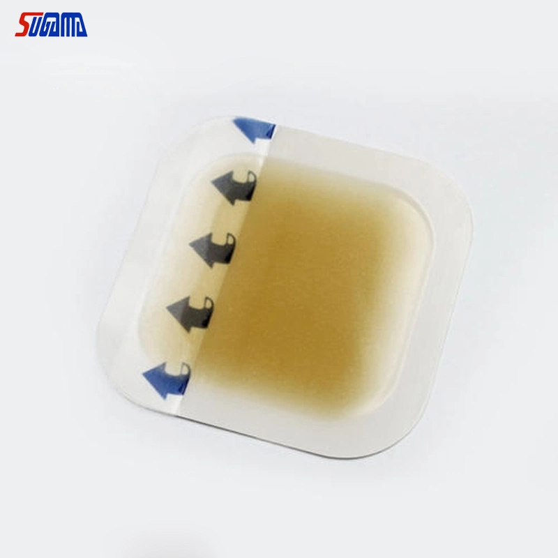 Medical Sterile Adhesive Waterproof Hydrocolloid Wound Dressing Bordered 29X55mm