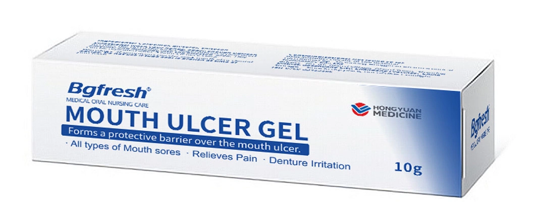 Disposable Medical Supply Wound Dressing Mouth Ulcer Gel of Patented Chitosan for Faster Healing and Pain Relief, Also Ok for Minor Cut, Burn, After-Surgical 38