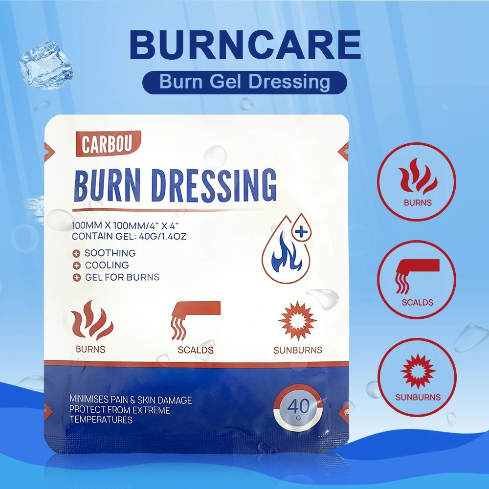 Burn Dressing Gel Hydrogel Sterile Trauma Dressing Advanced Healing for Wounds Care First Aid Burncare Bandage