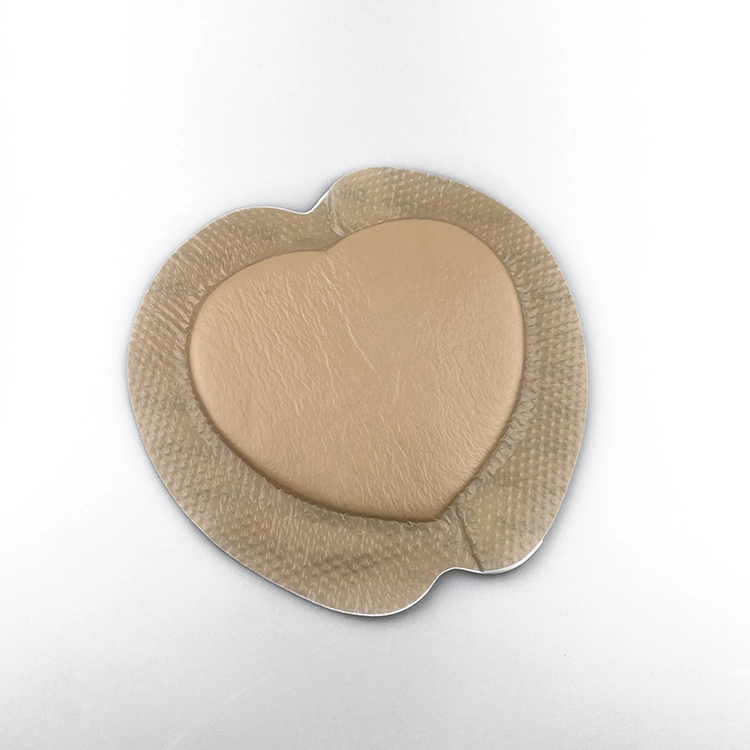 High Quality Waterproof Border Bedsore Sacral Dressing Sacral Silicone Foam Wound Dressing