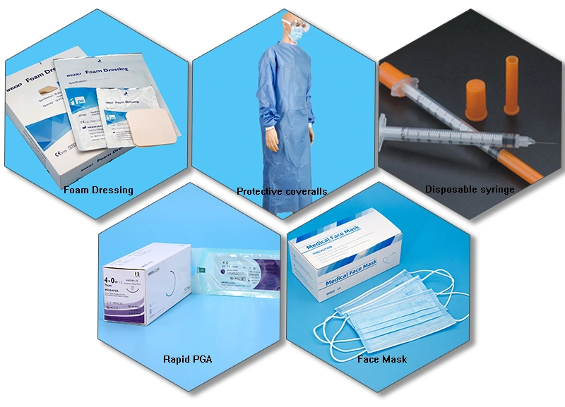 Medical Absorbent Silicone Hydrophilic Foam Dressing